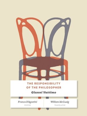 cover image of The Responsibility of the Philosopher